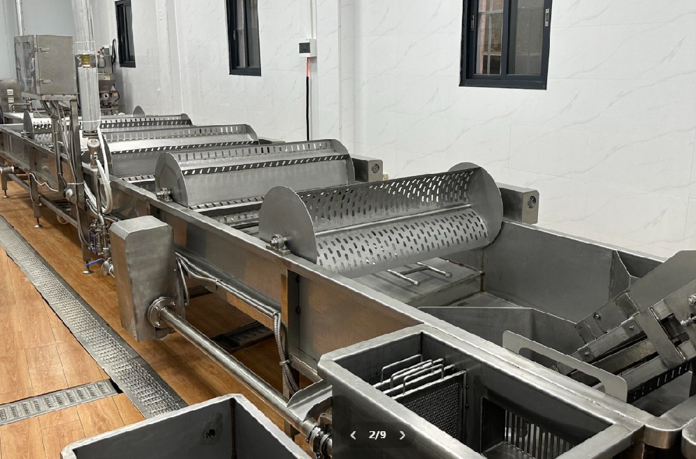 肉丸水煮機。肉類加工設備 ，牛肉丸設備 ，肉丸機